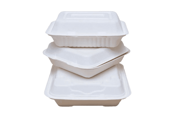 Bagasse Hinged Clamshells